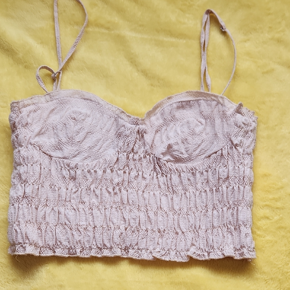 Elegant Cream Lace Bralette
